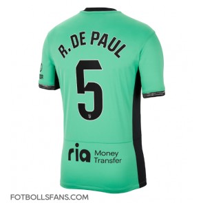 Atletico Madrid Rodrigo De Paul #5 Replika Tredje Tröja 2023-24 Kortärmad